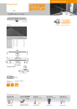 Easy Drain - S-line