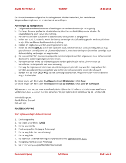 Rit AB-klasse - AMBC Achterveld