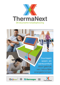 Duurzaam woon- en werkcomfort door gebruik van