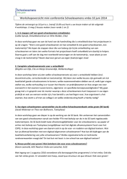 workshops vindt u hier