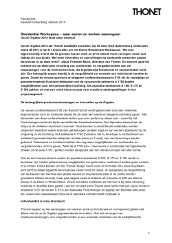 Download PDF "Persbericht Residential Workspace"