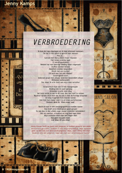VERBROEDERING - REFmagazine.nl