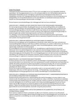 Doelstellingen Pictura - Teekengenootschap Pictura