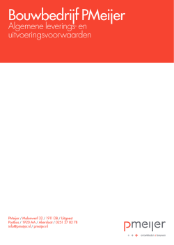 Download hier onze algemene voorwaarden.