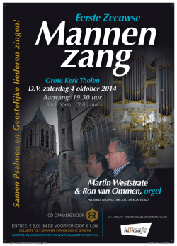Eerste Zeeuwse - Naar het concert