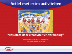 Actief met extra activiteiten – Ronald van Roon