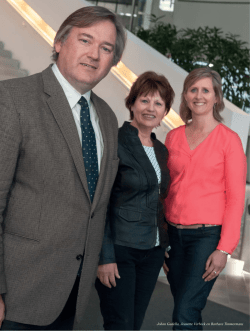 Johan Gadella, Jeanette Verbeek en Barbara Timmermans