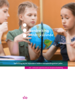 Handreiking aardrijkskunde