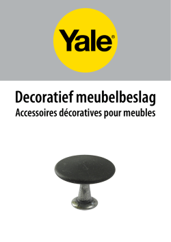 Yale decoratief meubelbeslag - accessoires décoratives pour meubles