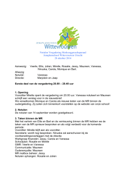 28 Oktober 2014 - Jenaplanschool Wittevrouwen