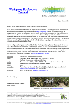Werkgroep Roofvogels Zeeland