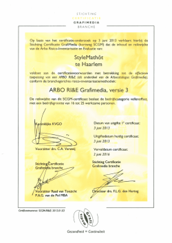 Download het certificaat