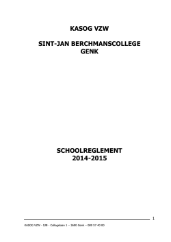 Schoolreglement downloaden - Sint