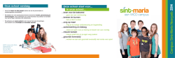 Download hier onze algemene folder! - WICO campus Sint