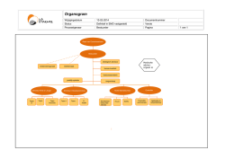 Het organogram van Virenze