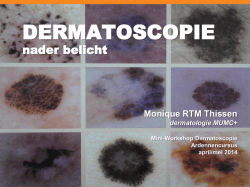 DERMATOSCOPIE - Ardennen cursus