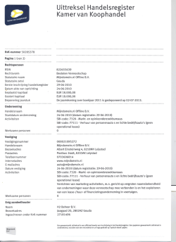 Document 7 - Uittreksel Handelsregister Kamer van