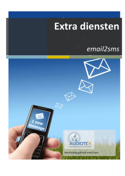 Handleiding SMS