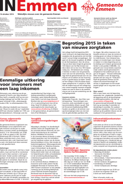 IN Emmen week 42 - Gemeente Emmen