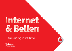 Installatie Internet en Bellen