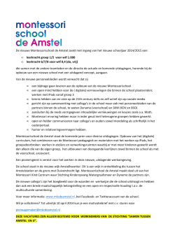 vacatures intern STAIJ De Amstel