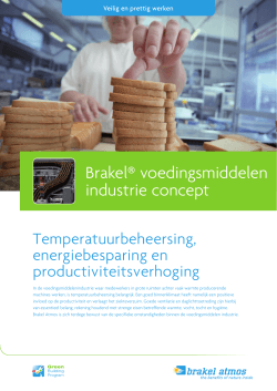 Brakel® voedingsmiddelen industrie concept