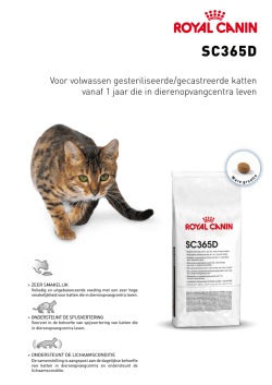 SC365D - Royal Canin