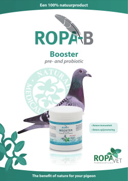 Een 100% natuurproduct