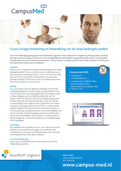 MED_factsheet_Vroege herkenning en