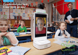 Goedemorgen Sam, klaar voor de les?