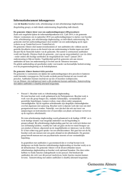 Informatiedocument inkoopproces