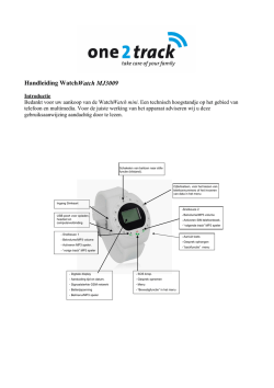 Download handleiding Watchwatch mini