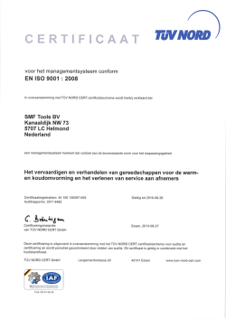 ISO9001 - SMF Tools