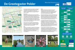 Informatiebord Grootegaster Polder