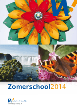 Zomerschool2014 - Welzijn Rijswijk