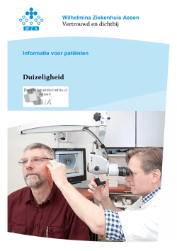 Duizeligheid - Wilhelmina Ziekenhuis Assen