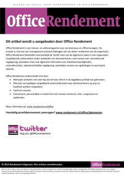 Dit artikel wordt u aangeboden door Office