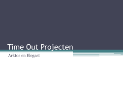 Time Out Projecten