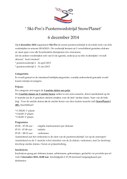 PDF bijlage - Ski-Pro