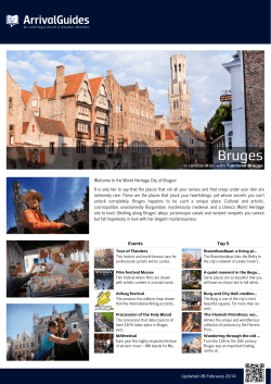 Bruges - Visit Flanders