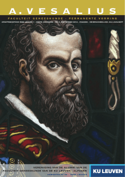 a.vesalius - KU Leuven