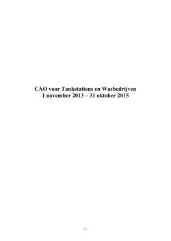 Download hier de CAO Tankstations en Wasbedrijven 11