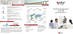 Download STS flyer - Buijnsters Project Consult