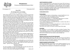 Het actuele Weeknieuws lezen. - Evangelische Broedergemeente