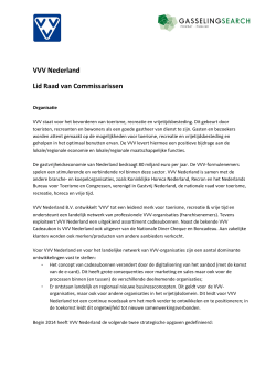 VVV Nederland Lid Raad van Commissarissen