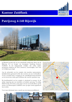 projectinfo Patrijsweg - Intercity Management BV