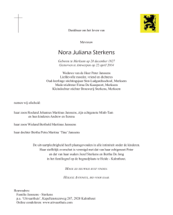 sterkens nora brief.indd