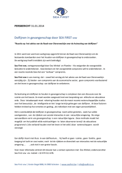 Dolfijnen in gevangenschap