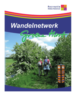 Download hier gratis boekje met 11 wandelroutes