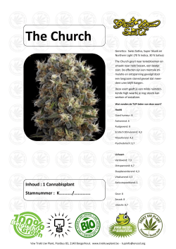 The Church - Trekt Uw Plant